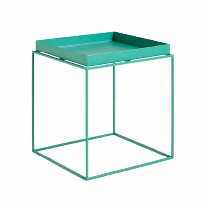 Hay tray table soffbord peppermint green, medium