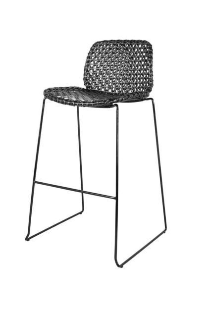 Cane-line vibe barstol black
