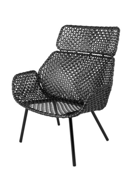 Cane-line vibe highback stol black