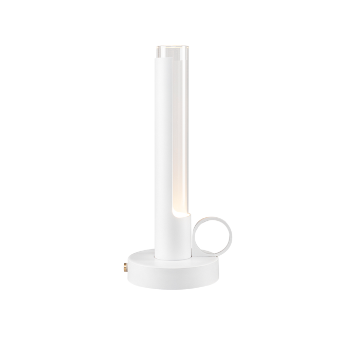 Örsjö belysning visir bordslampa vit