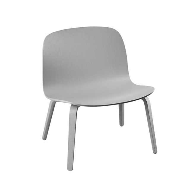 Muuto visu loungefåtölj grey