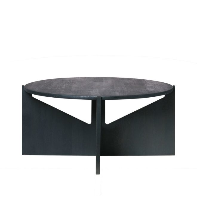 Kristina dam studio xl table soffbord oak black