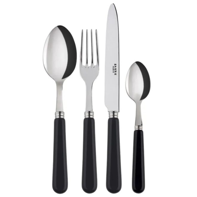 Sabre paris basic bestickset 24 delar black