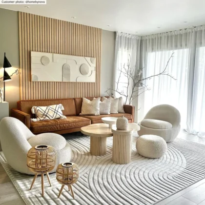 Shaggy indoor outdoor devon – cream