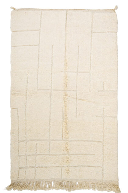 Kelimmatta Marockansk Beni Ourain 145 x 245 cm (Storlek: 145 x 245 cm)