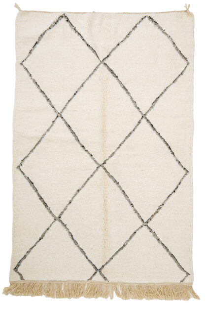 Kelimmatta Marockansk Beni Ourain 145 x 220 cm (Storlek: 145 x 220 cm)