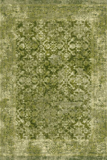 Wiltonmatta - Denizli (grön) (Storlek: 290 x 390 cm)