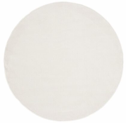 Rund matta - Sunayama (vit) (Storlek: Ø 200 cm)