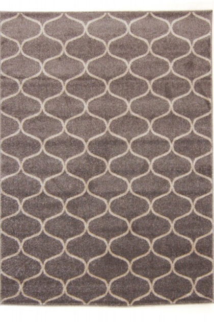 Wiltonmatta - Fabia (grå) (Storlek: 190 x 270 cm)