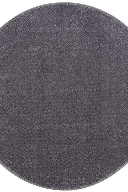 Runda mattor - Pandora (grå) (Storlek: Ø 200 cm)