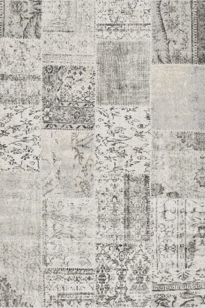 Wiltonmatta - Villani (cream/silver) (Storlek: 160 x 230 cm)