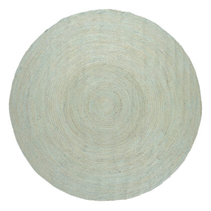 Rund jutematta - Amasia (grå) (Storlek: Ø 240 cm)
