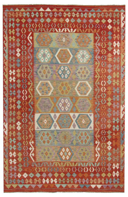 Orientalisk kelimmatta 303 x 199 cm (Storlek: 303 x 199 cm)