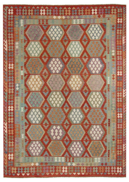 Orientalisk kelimmatta 353 x 253 cm (Storlek: 353 x 253 cm)