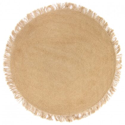 Runda mattor - Medina (jute) (Storlek: Ø 240 cm)