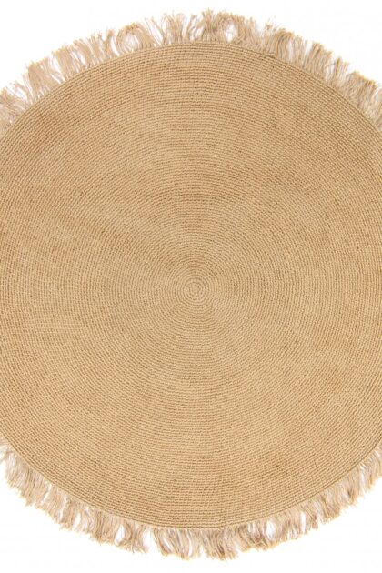 Runda mattor - Medina (jute) (Storlek: Ø 240 cm)