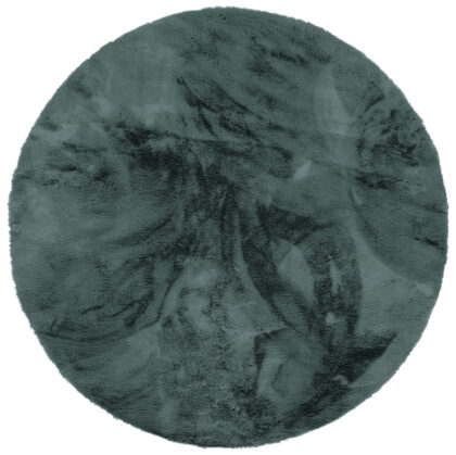 Runda mattor - Cloud Super Soft (grön) (Storlek: Ø 240 cm)