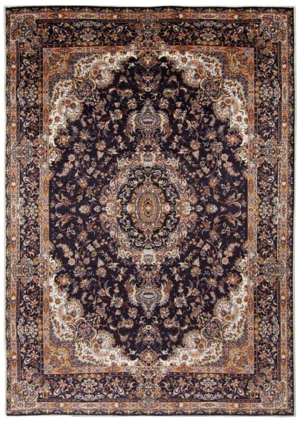 Wiltonmatta - Vakifli (svart/multi) (Storlek: 290 x 390 cm)