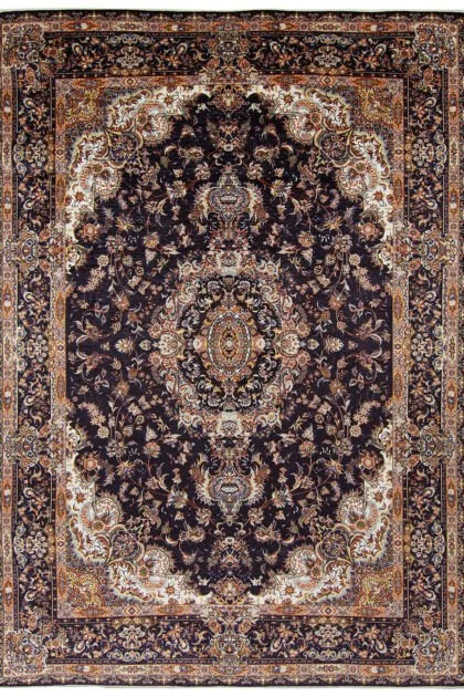 Wiltonmatta - Vakifli (svart/multi) (Storlek: 290 x 390 cm)