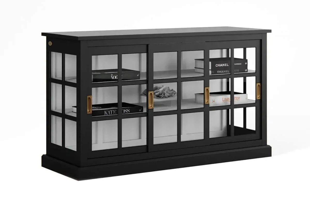 Seethrough Skåp Modern Black