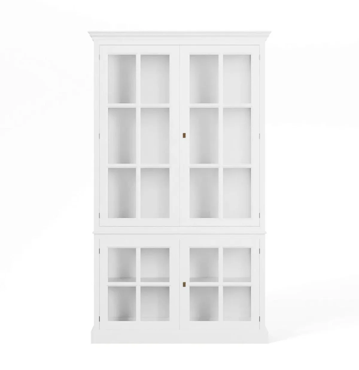 Seethrough Vitrinskåp Classic White