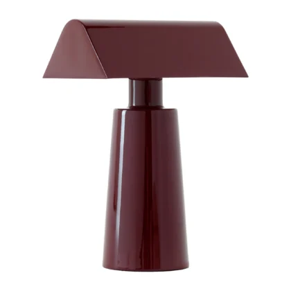 &Tradition Caret MF1 portabel bordslampa Dark burgundy