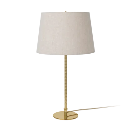GUBI 9205 bordslampa Canvas-mässing