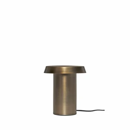 Hübsch Keen bordslampa Polerad mässing