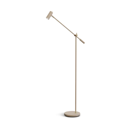 Belid Cato golvlampa 134 cm Nougat-mässing