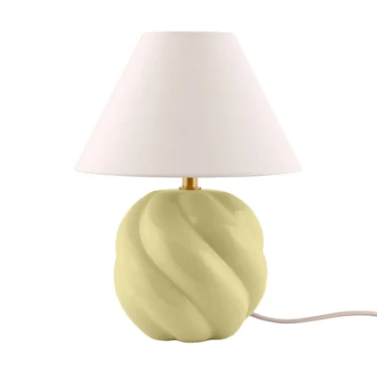 Globen Lighting Dahlia bordslampa Butter yellow