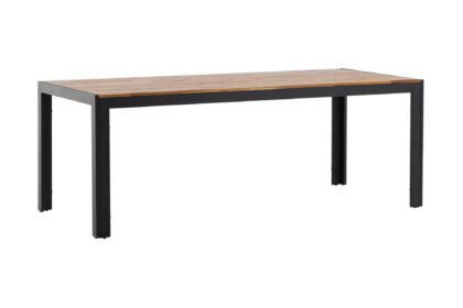 Bois Matbord Utomhus 200 cm Svart/Brun - Venture Home