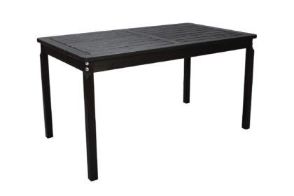 Olivio Matbord Utomhus 135x77 cm - Svart