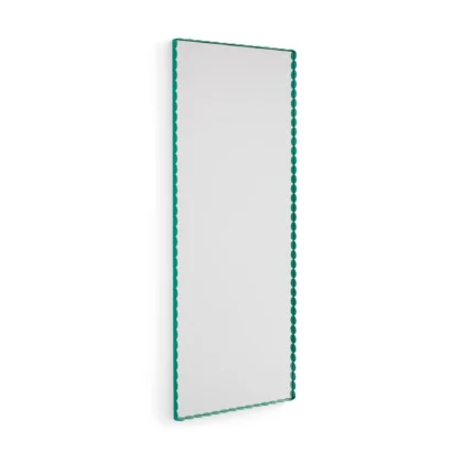 HAY Arcs Mirror Rectangle M spegel 50x133,5 cm Green