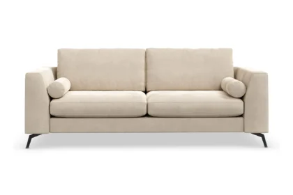 Ocean Lyx 3-sits Sammetssoffa - Beige
